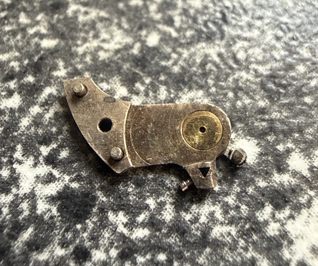 Genuine NOS Rolex 1120 Balance Cock With Incabloc Part 6621 6622