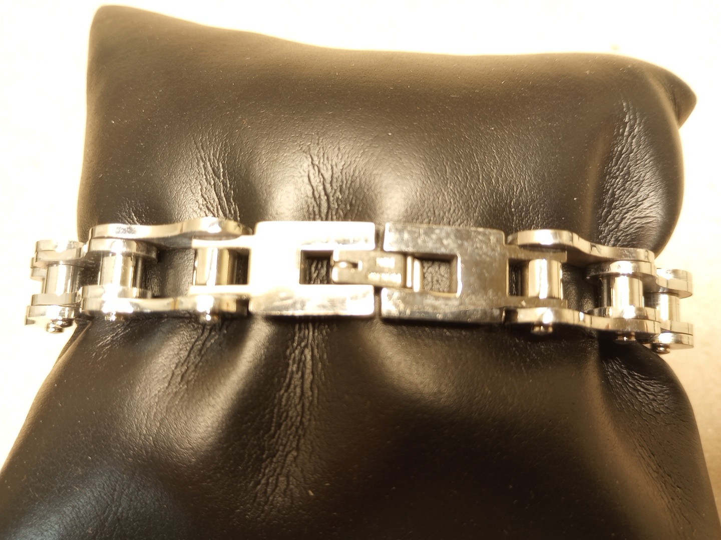 Men Biker Bicycle Chain 8-inch Bracelet Bangle Punk Steel Jewelry 8″