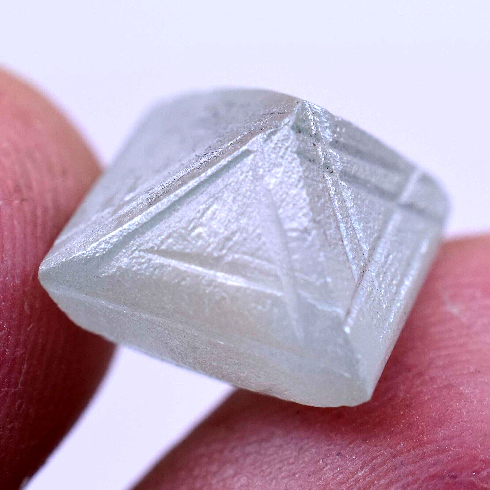 Loose CVD 8.10 Ct Fancy Light Blue Flawless Clarity Certified Loose Diamond