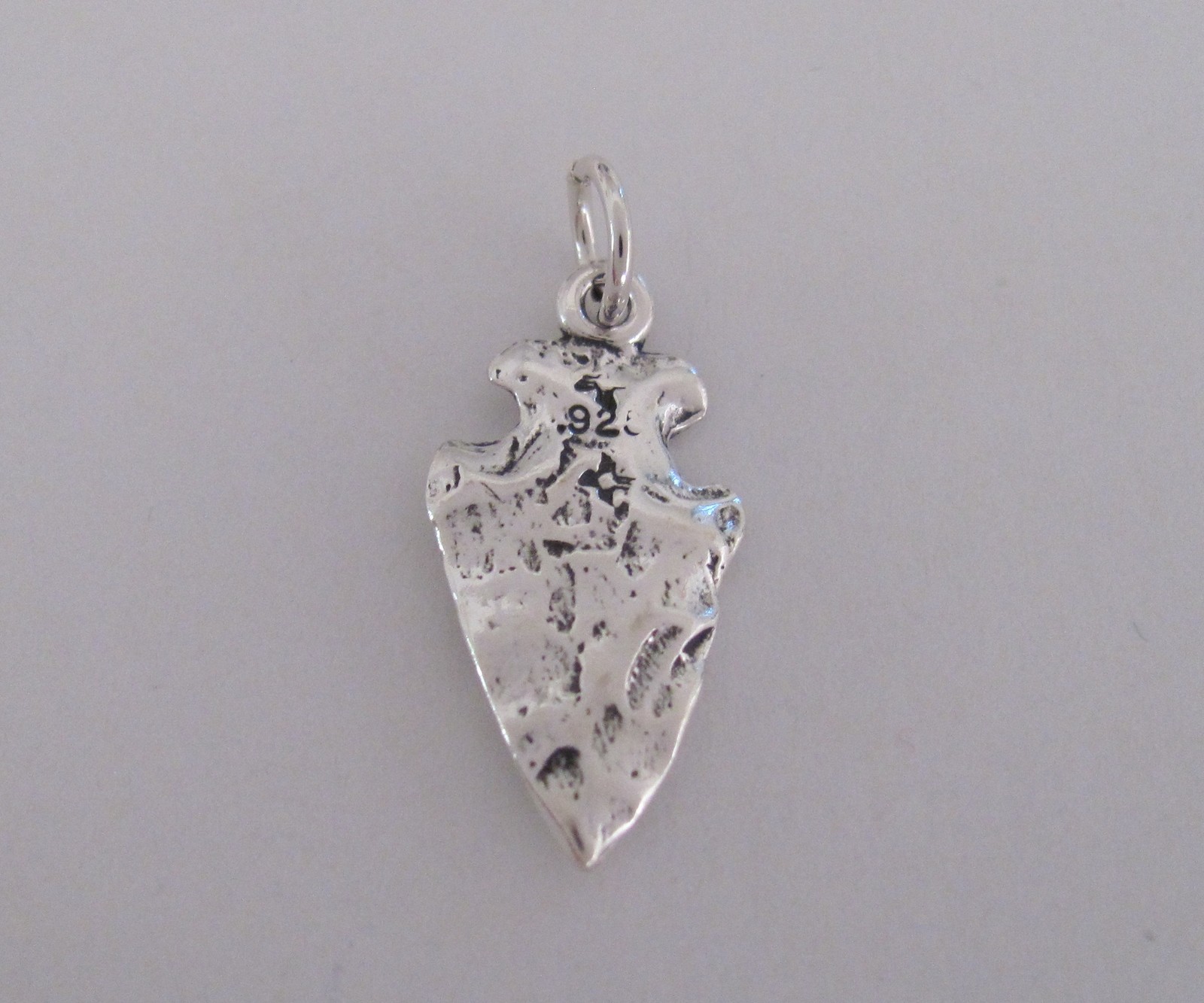 Sterling Silver 22.5mm arrowhead charm