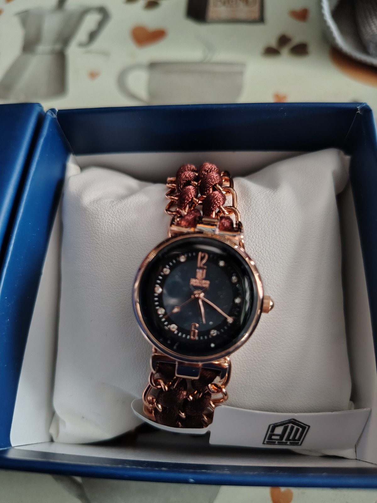 Montres Prestige Women’s Watch – 25mm, Brown/Rose Gold/Black Dial MPW-0298 New!!