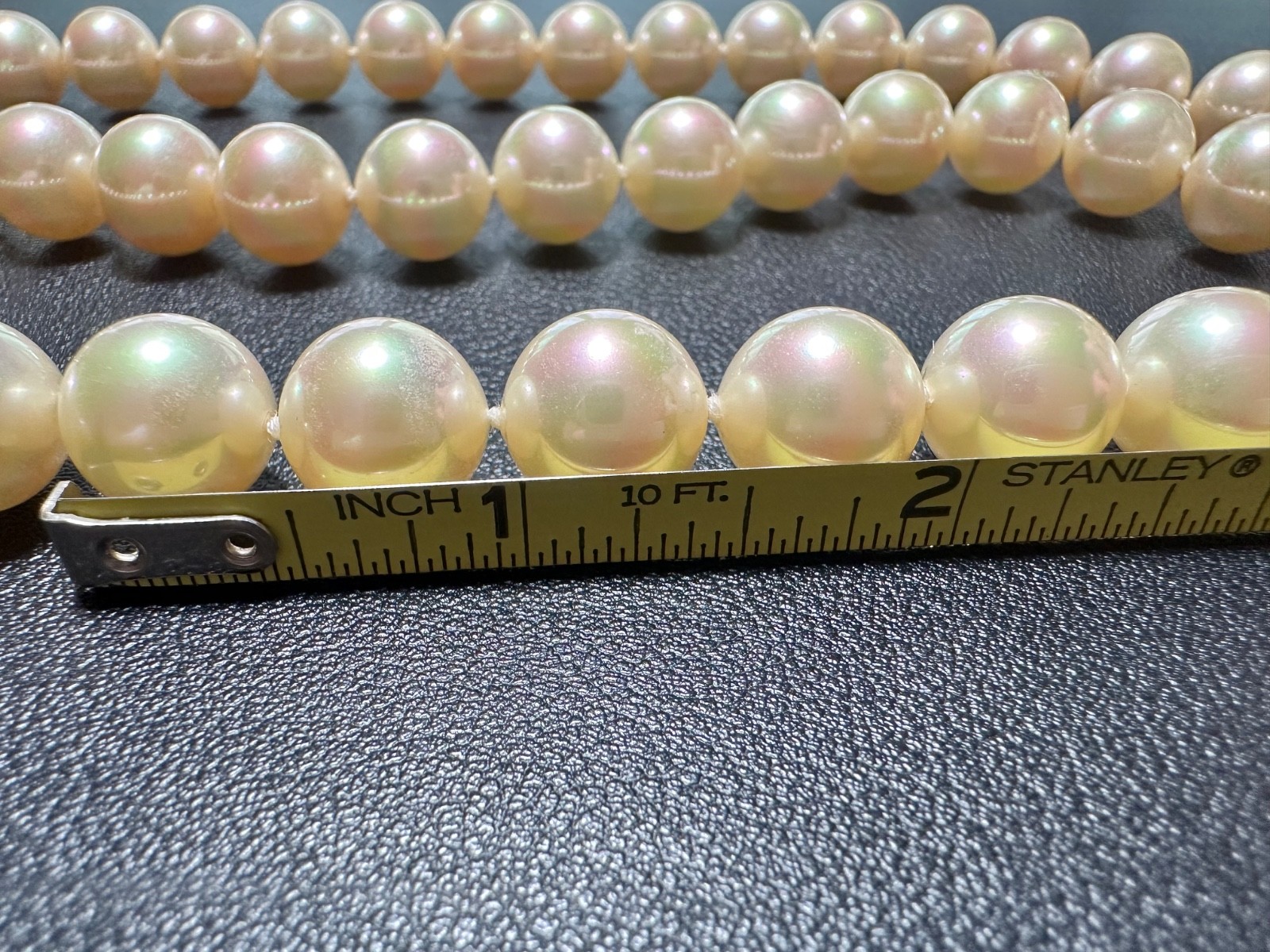 Vintage Majorica Simulated Pearl Necklace w/Box