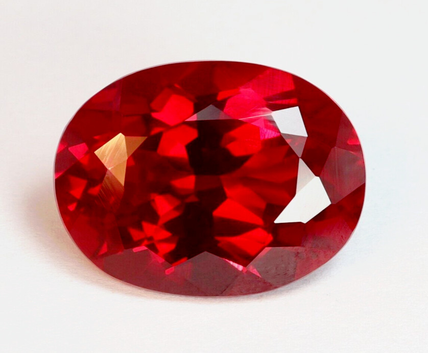 8.20 Ct Certified Natural Red Ruby Oval Shape Loose Gemstone Clearance Sale