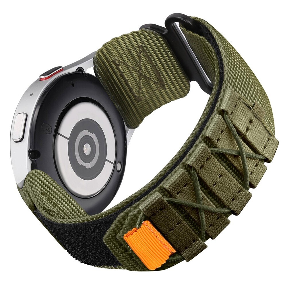 Rugged Nylon Band For Huami Amazfit Bip 5 GTS 4mini 2/2e GTR 3 Pro 42/47mm Strap