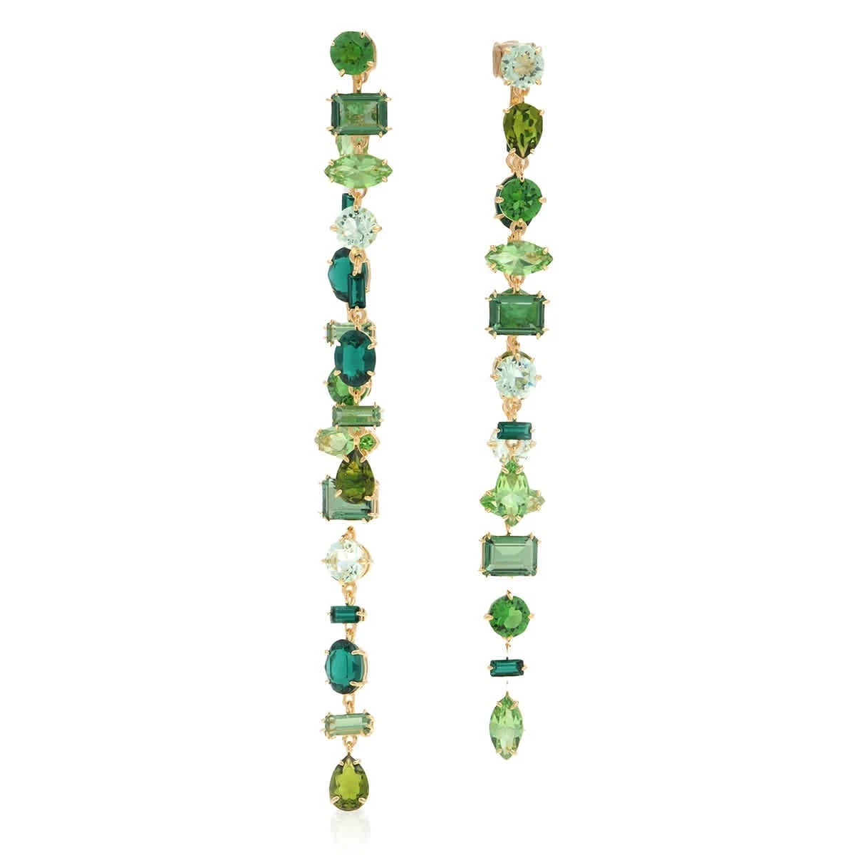 Swarovski Ladies Gema Crystal-Embellished Earrings