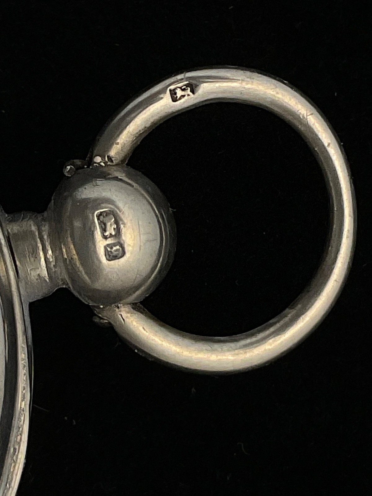 c.1882 Waltham Sterling Silver model 1877 size 18 model 1877