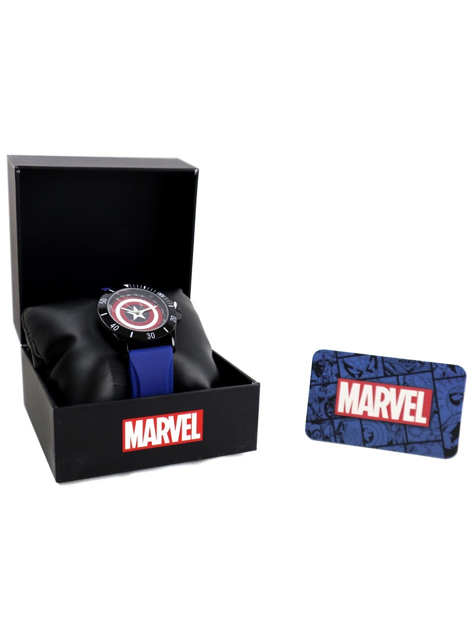 Captain America Shield Stainless Steel Watch Superhero Watches Marvel New