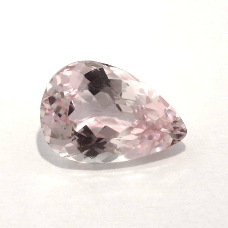 KUNZITE 14 x 9.5 MM PEAR CUT ALL NATURAL F-5003