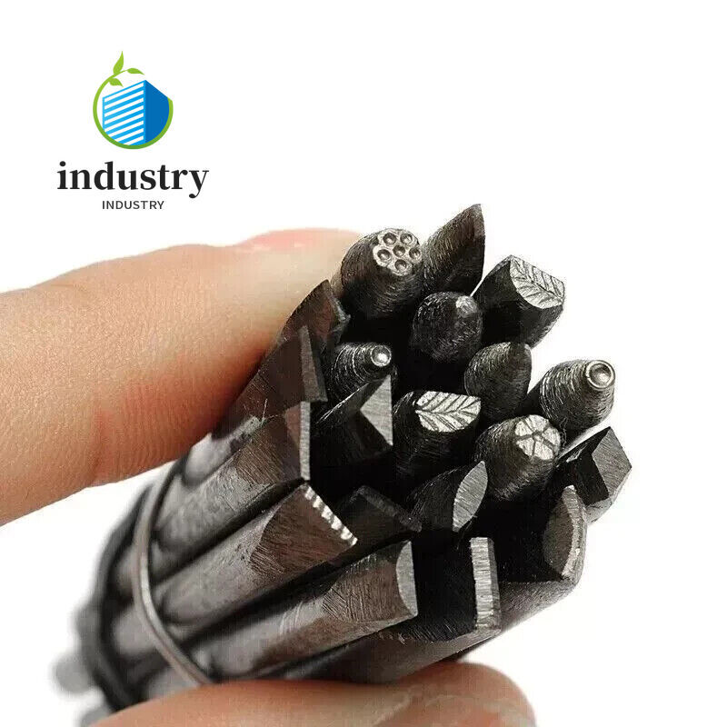 20Pcs DIY Steel Punches Design Manual Set Jewelry Carving Metal Stamping Kit New