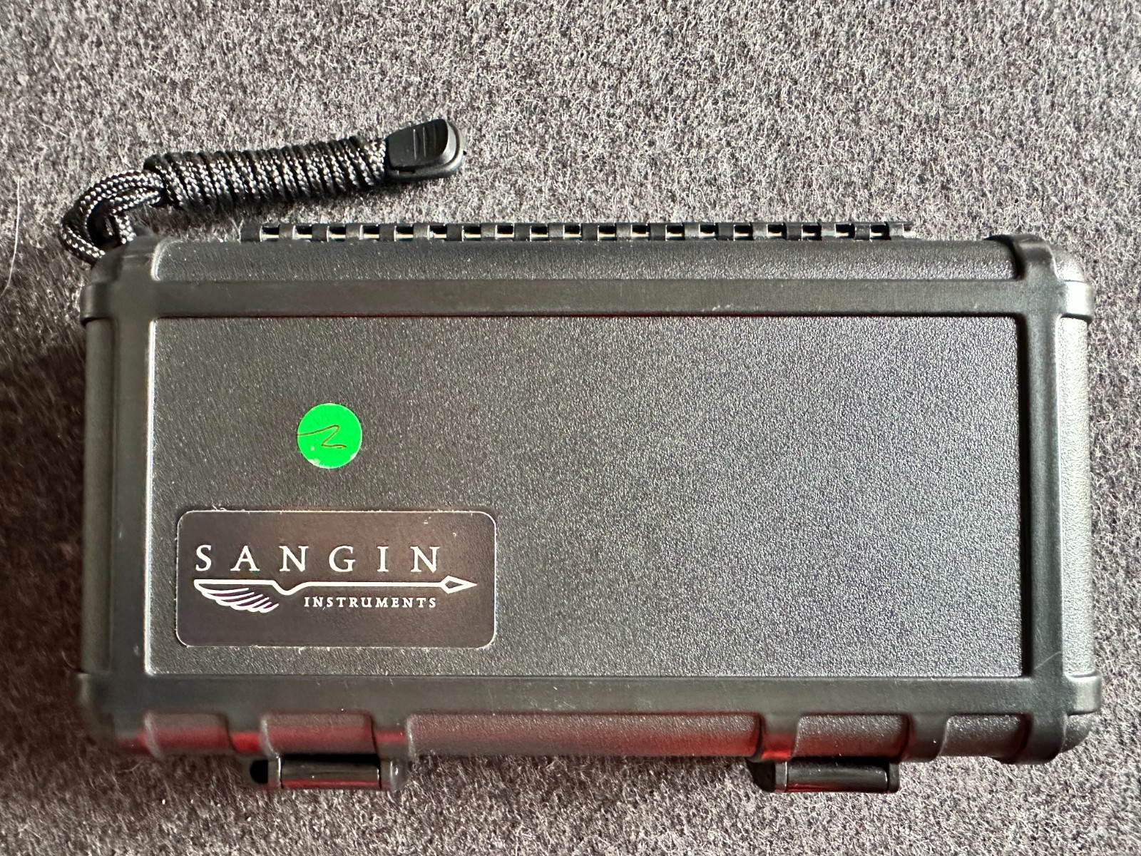 Sangin Instruments Overlord Brushed Field Watch, box, papers, WOE Strap