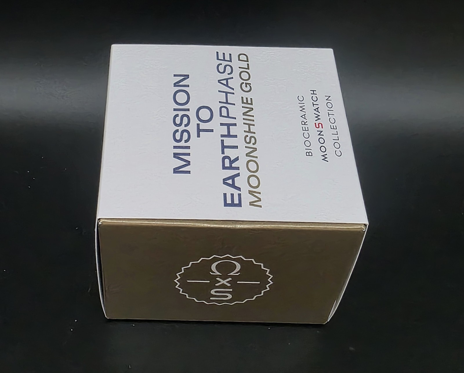 GENUINE OMEGA SWATCH MISSION TO EARTHPHASE MOONSHINE GOLD COLLECTION