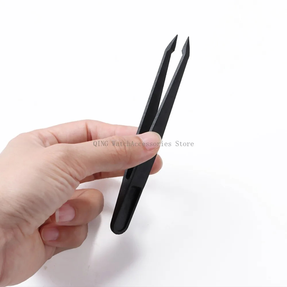 Watch Repair Tool Antistatic Plastic Tweezers for Watchmaker Trimmer Tweezers
