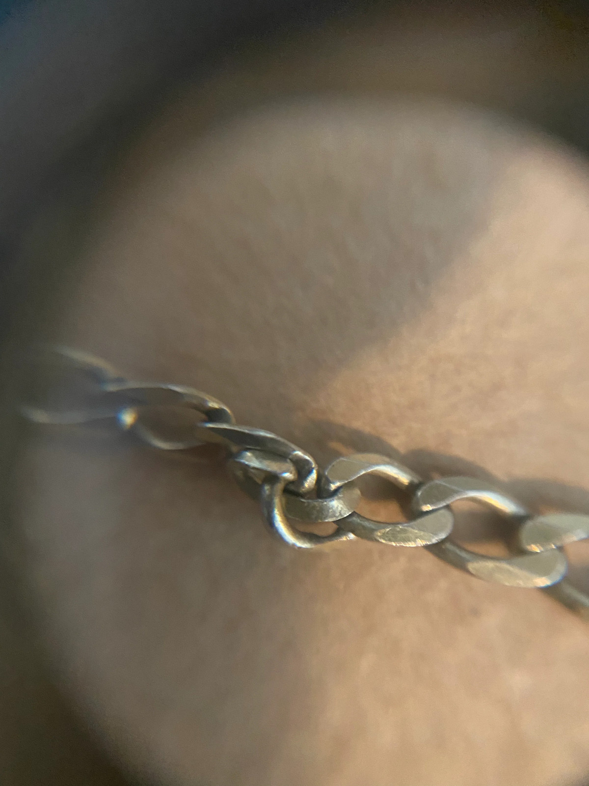 Sterling Silver 925 Flat Figaro Chain Link Necklace 18″ Long x 3mm Wide