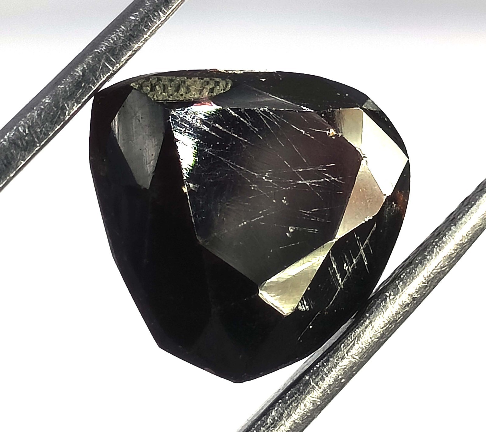 Superior Quality 9.55 Ct Natural Brown Garnet Pear Shape IGL Gemstone 6AHK