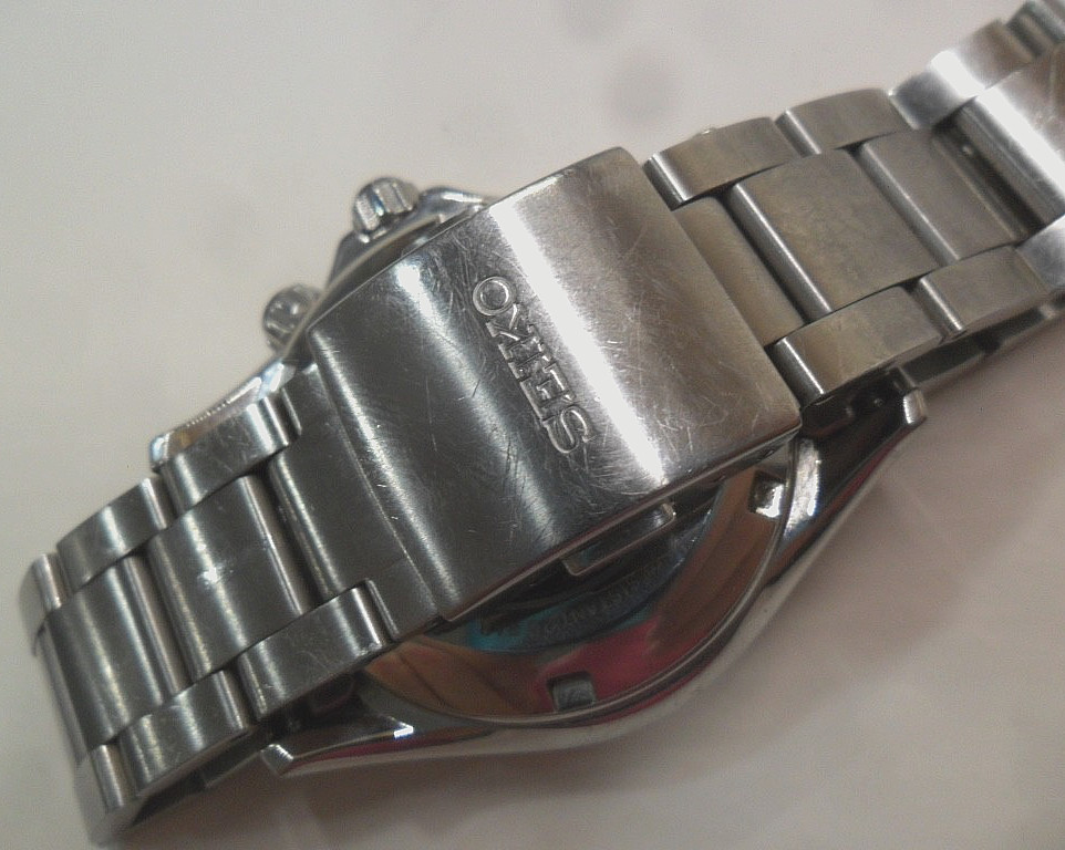 S/S Men’s Seiko Prospex X Alpinist 200M Diver Automatic 24 Jewel Watch SPB117