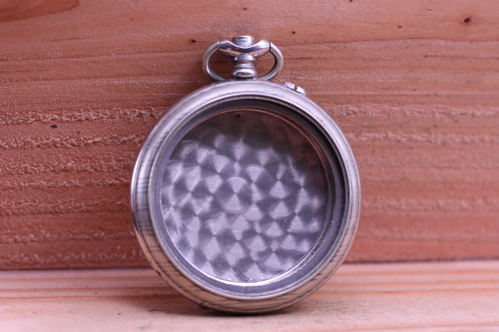 ANTIQUE GERMAN MEN’S POCKET WATCH CASE 48.5mm 36.8mm MOVEMENT SEAT (A7)