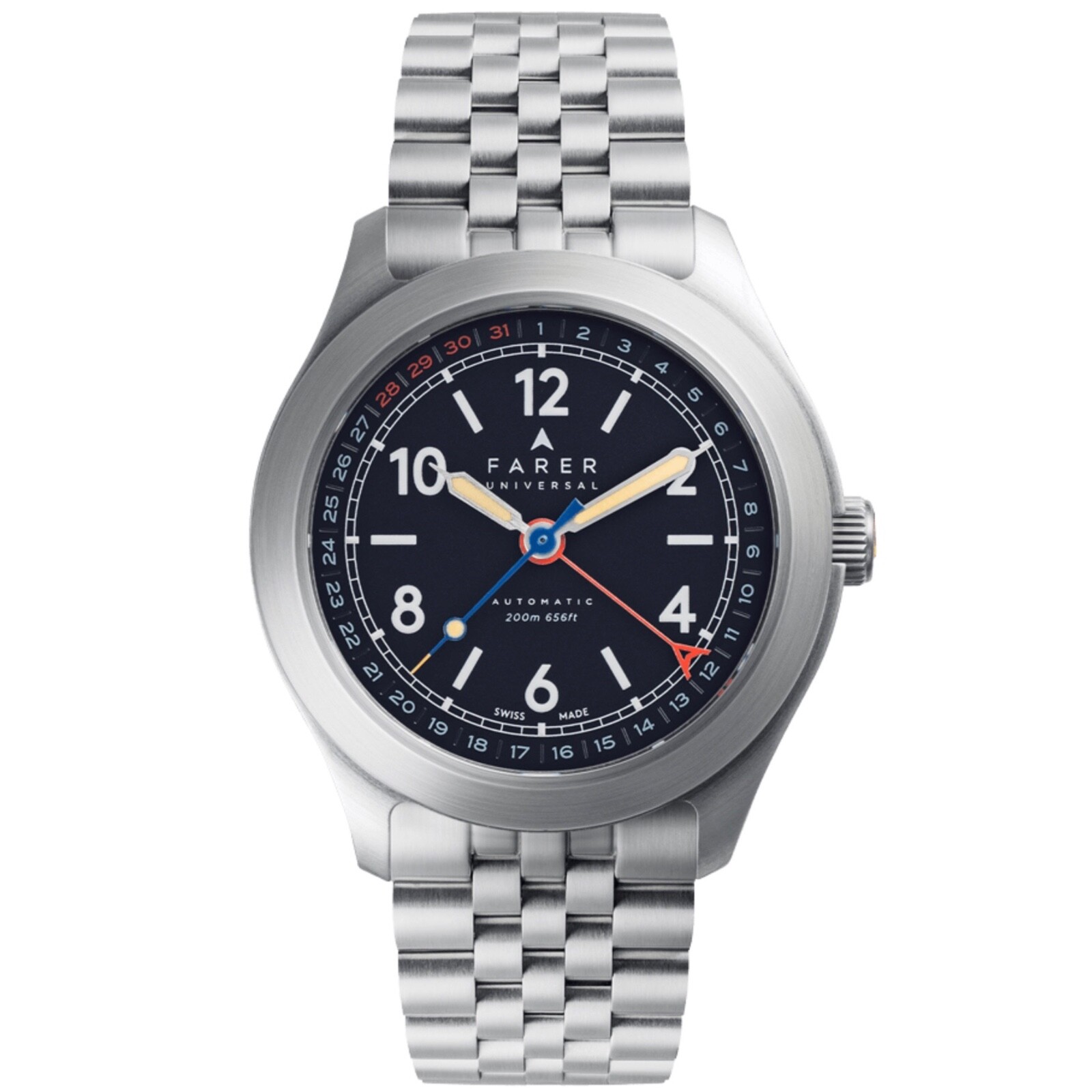 Farer Lomond Automatic Field Watch 39.5mm Bracelet + Unworn Horween Leather 2023