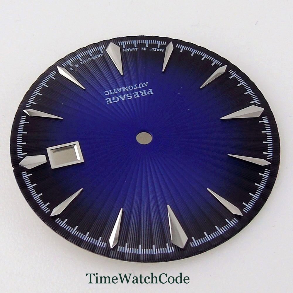 35mm Watch Dial Face Accessories Fit for NH35 NH36 NH38 Movement Date Window