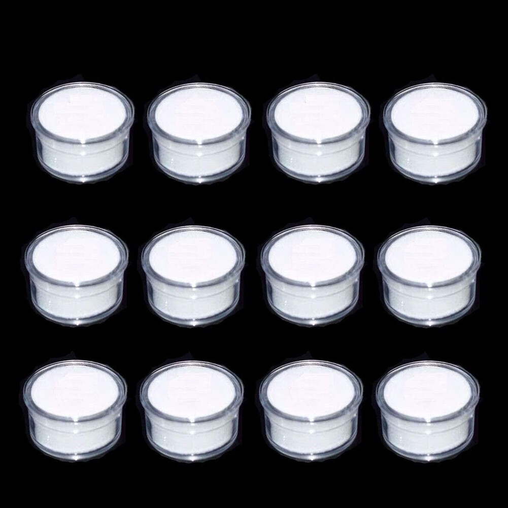 Transparent Gems Display Collection Storage Box Jewelry Loose Diamond Container
