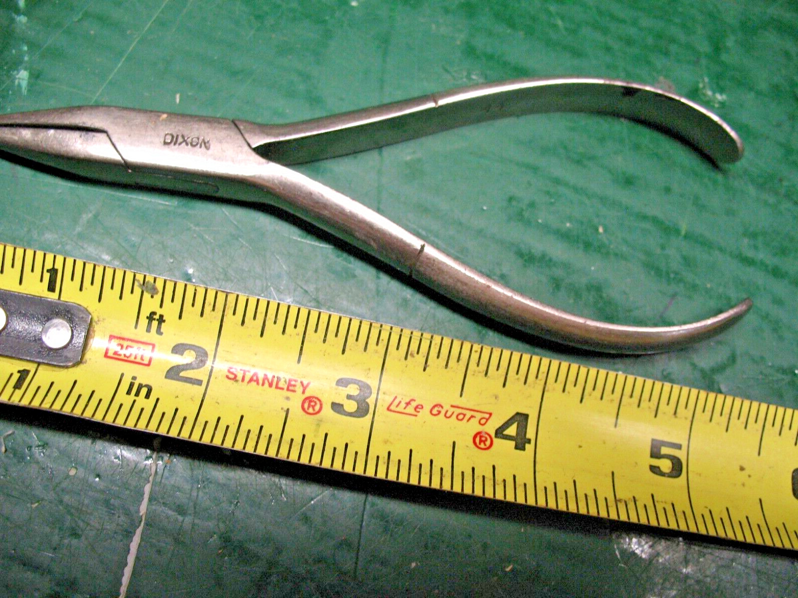 DIXON JEWELRY WATCHMAKERS TAPERED NOSE PLIERS No. 44 VINTAGE USA