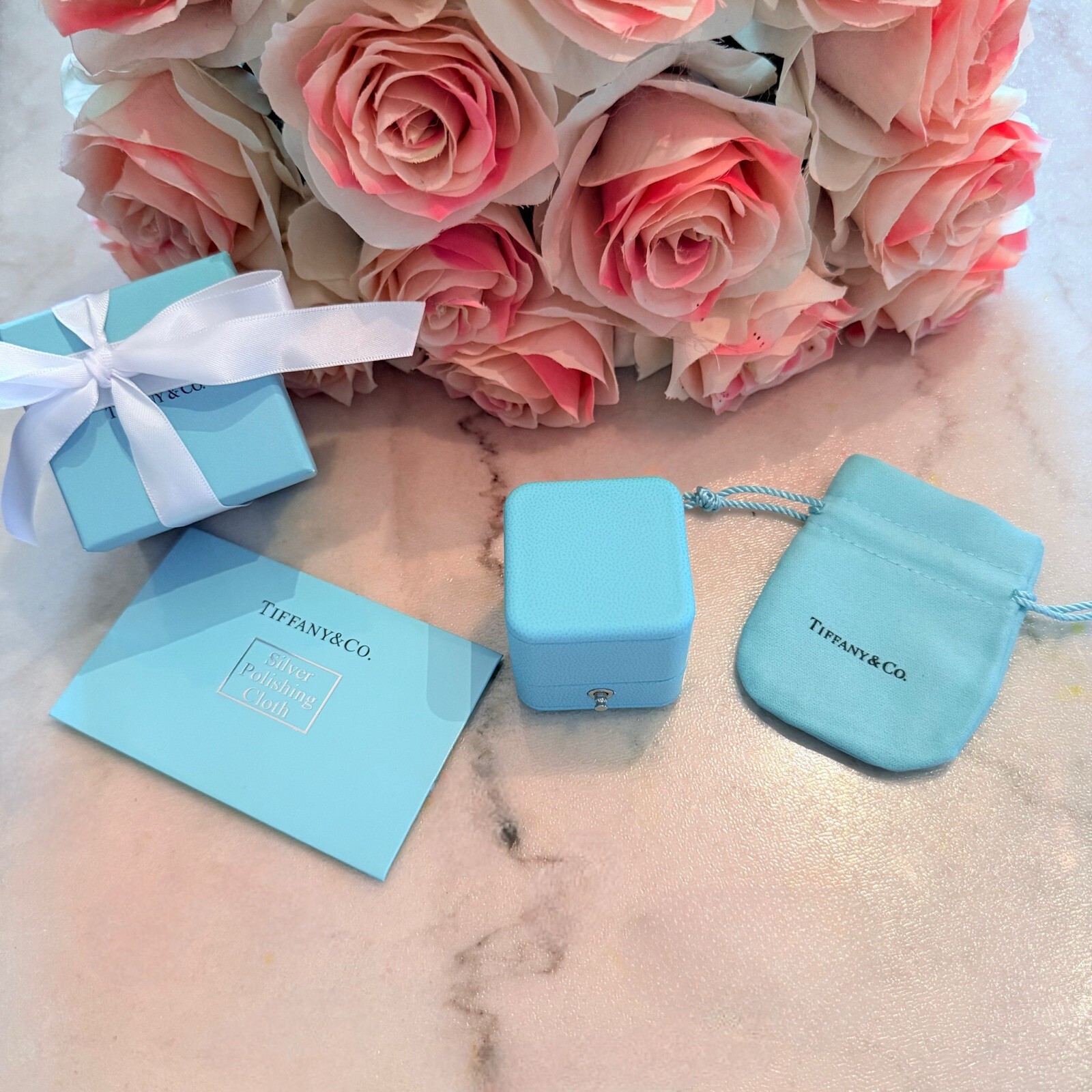 Tiffany & Co. Silver Mini Heart Stud Earrings