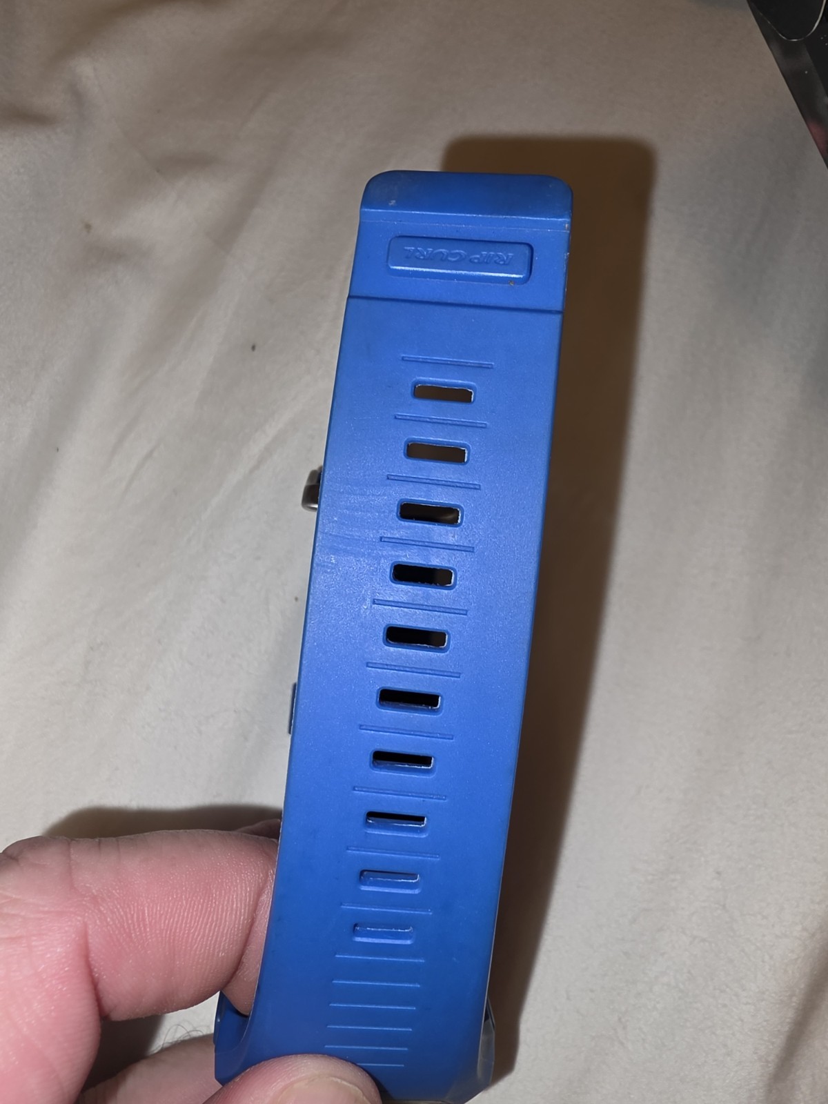Rip Curl Tide Watch Blue Lcd Surf Great Condition A1119 New Battery. Awesome