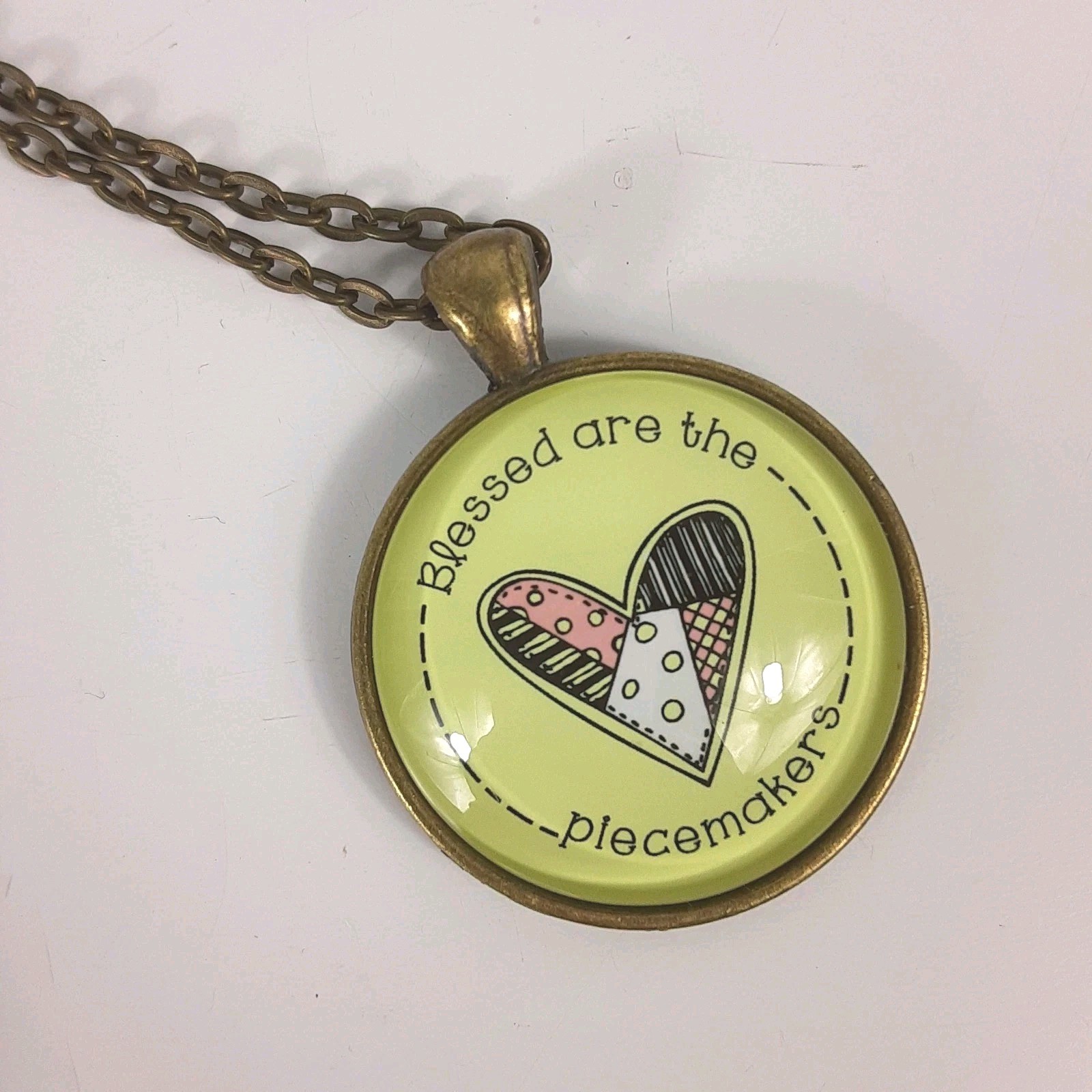 New GUTSY Goodness Pendant Necklace PEACEMAKER with Giftbox