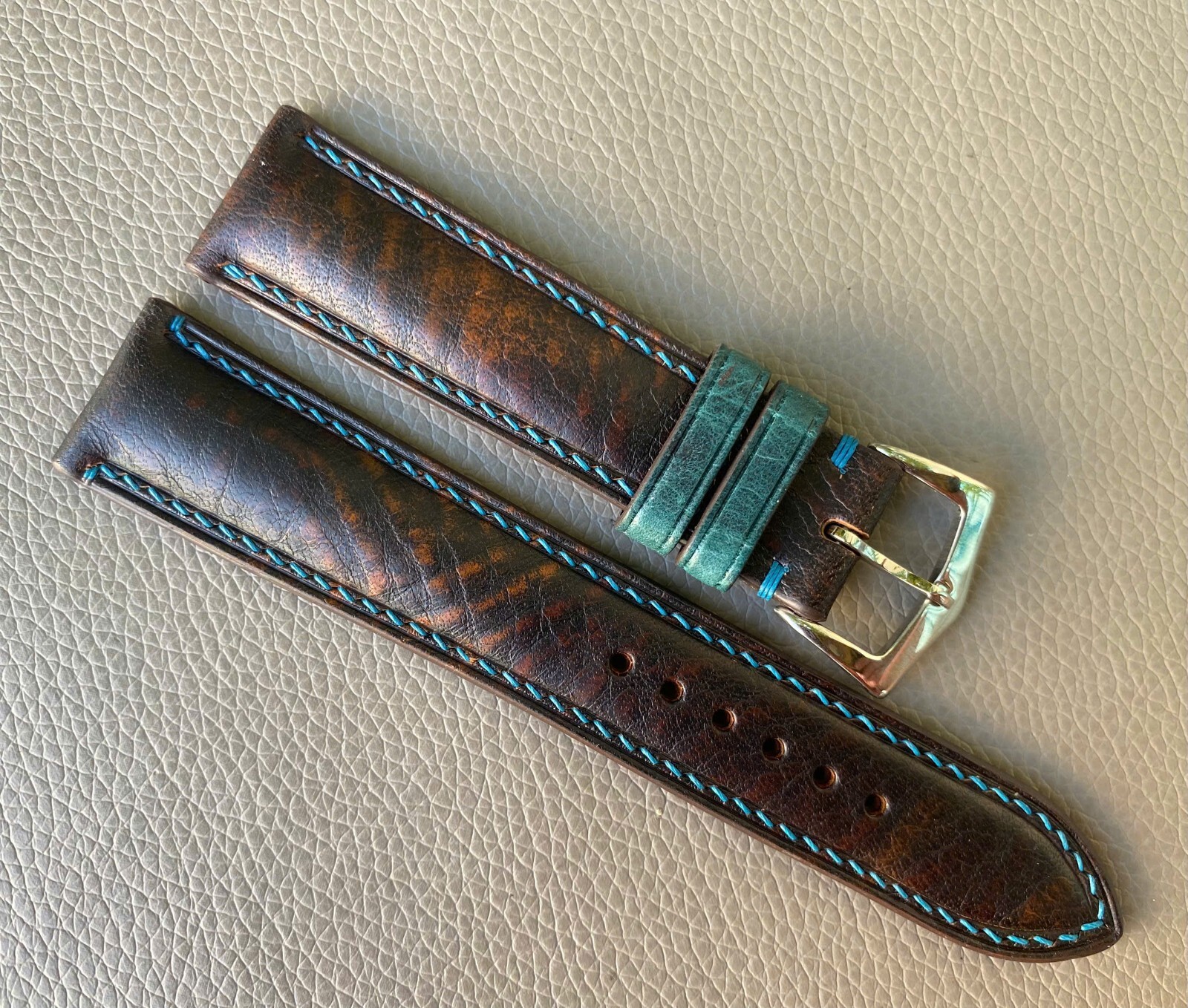 Genuine Cowhide Watch Strap Band Size 14 15 16 17 18 19 20 21 22 23 24 25 26mm