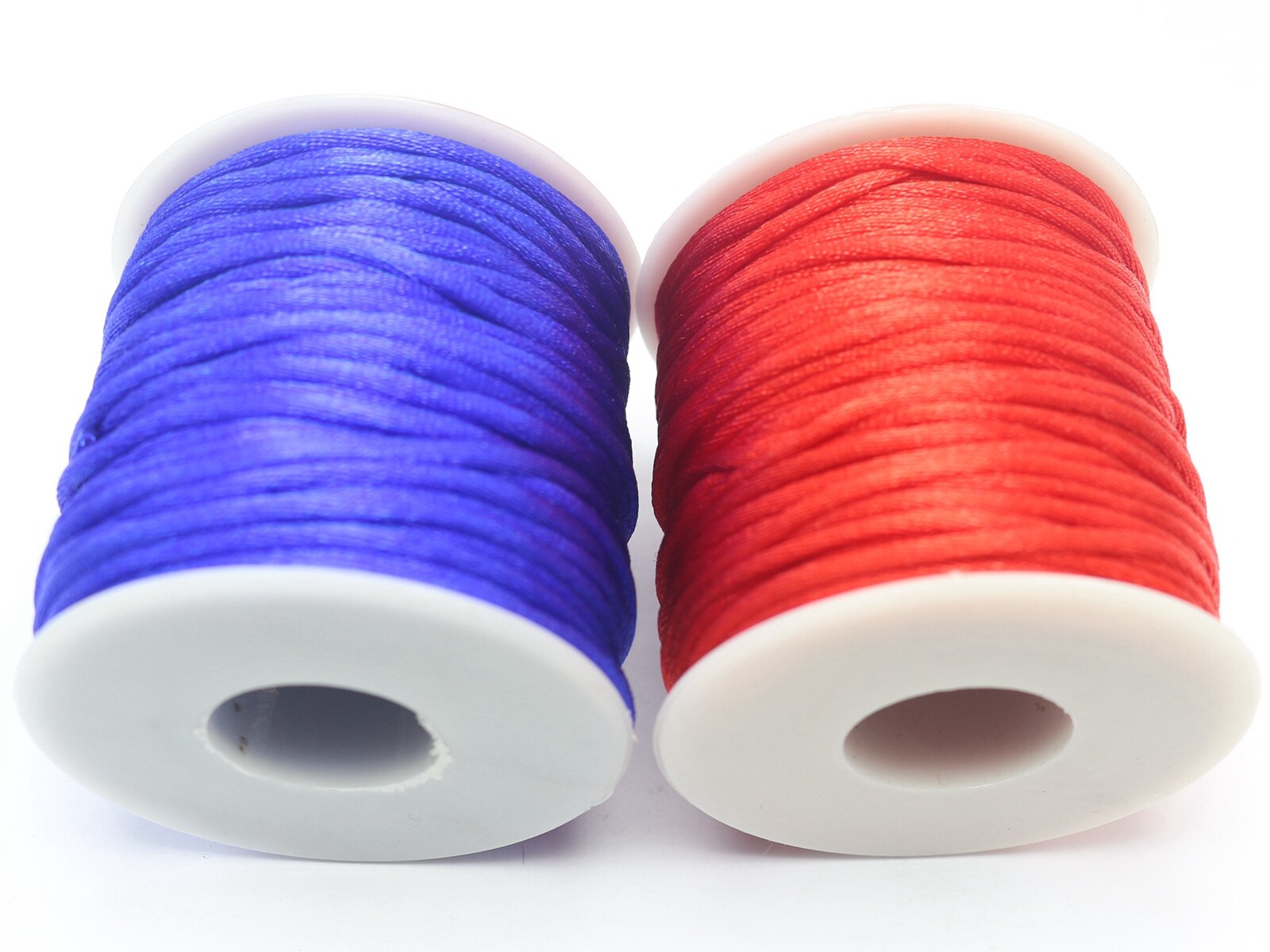 40 Meters Nylon Chinese Satin Silk Knot Cord 2mm RATTAIL Thread Necklace Spool