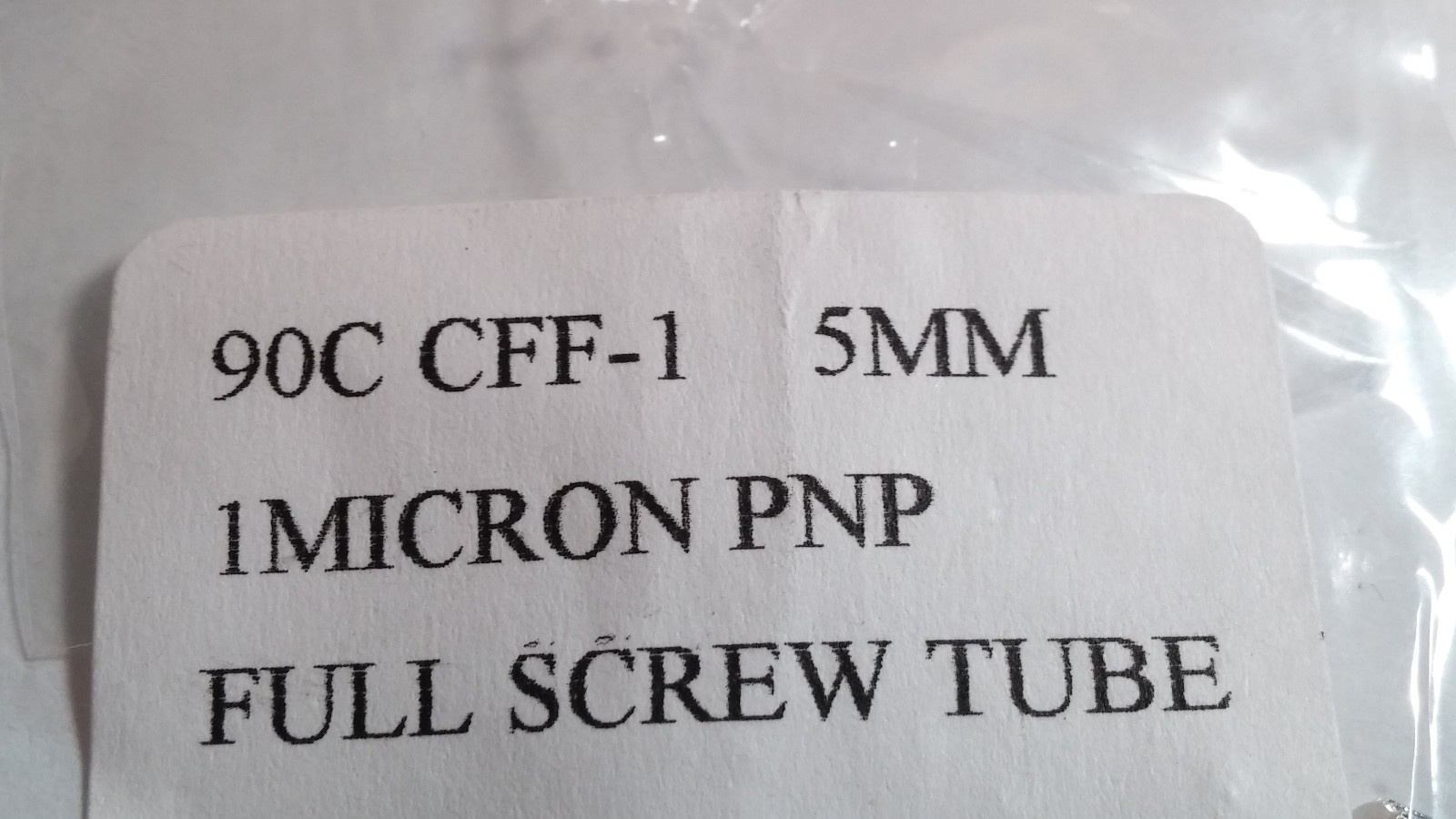 Unbranded Screwdown Crown & Tube (approx 4.89mm-5mm) x 5 pieces for watch repair