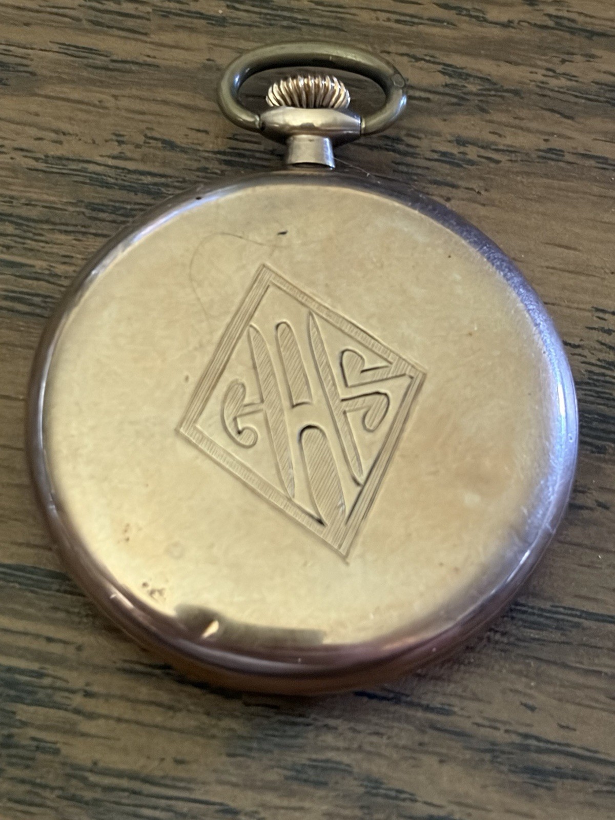 1919 SOUTH BEND Gold Filled Grade 429 19j 4 Pos Pocket Watch Not Running
