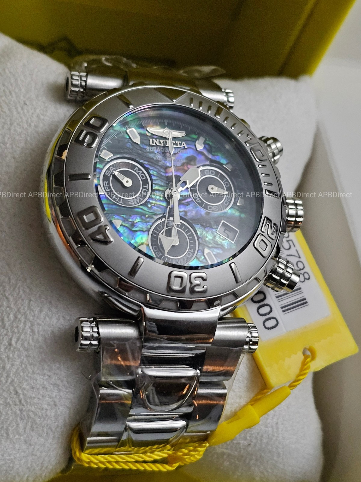 Invicta Subaqua Noma I – Swiss Z60 Limited Edition #904 Abalone Dial mens watch