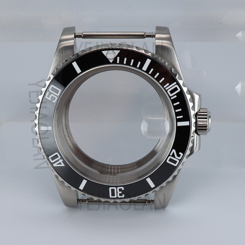 40mm Mechanical watch case Ceramic Rings Fit Nh 35 Nh36 Nh 38 Eta 2824 Movement