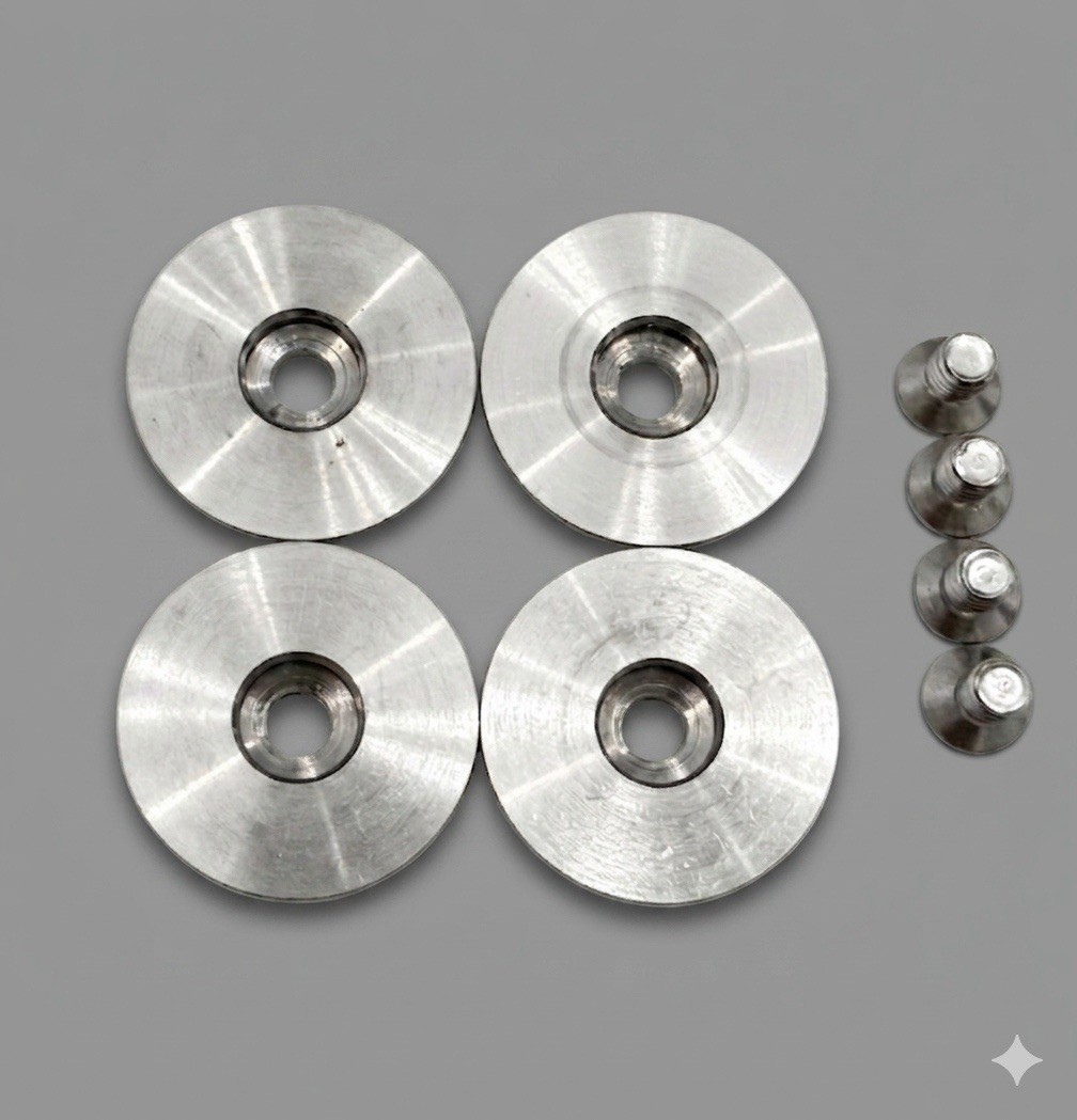 4 Replacement Spare Circular Knife Blades for Bergeon BG9810 bezel Removal tool