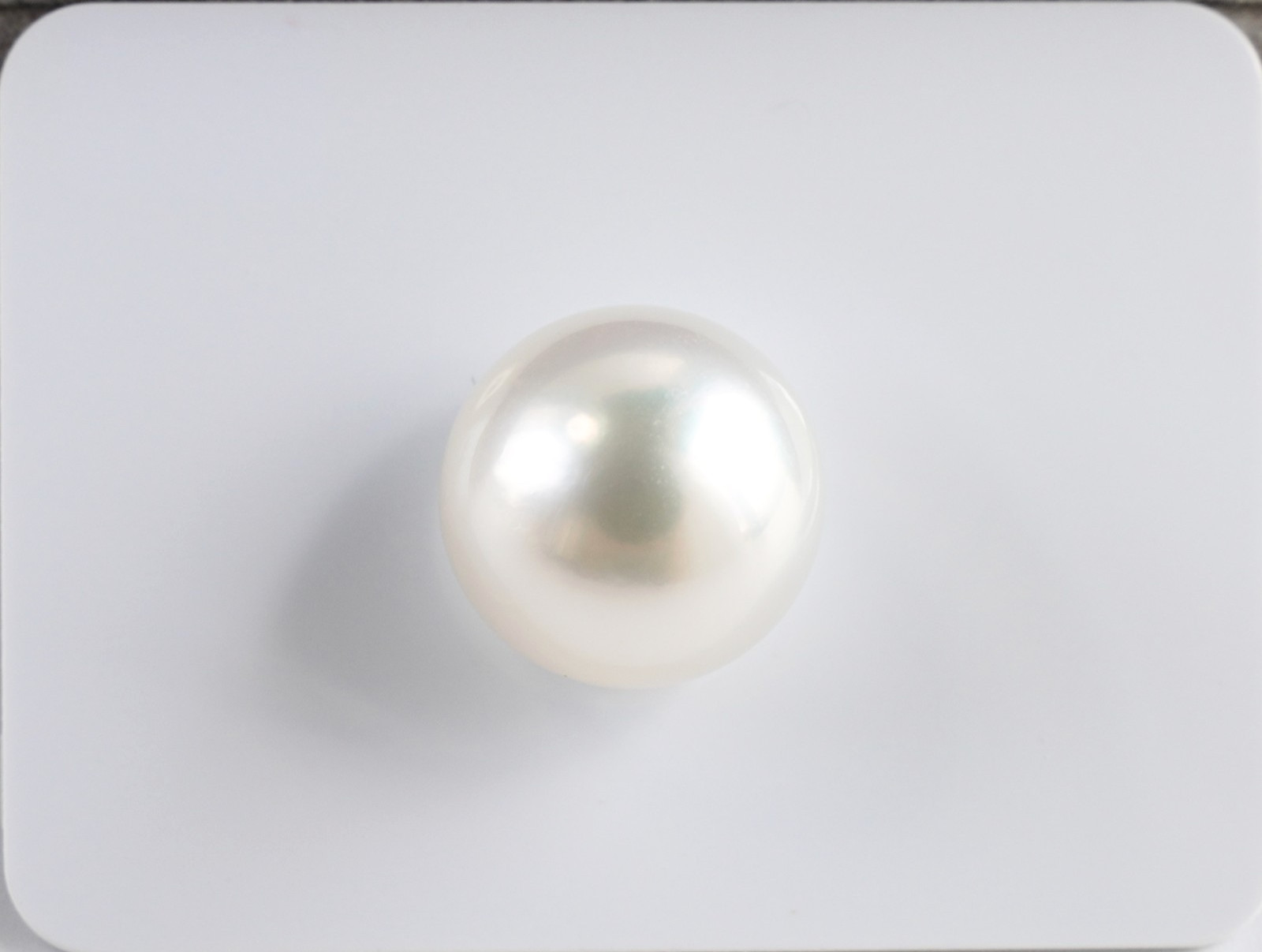 5A 11.7mm Round White Australian South Sea Loose Pearl,High Luster,Certificate