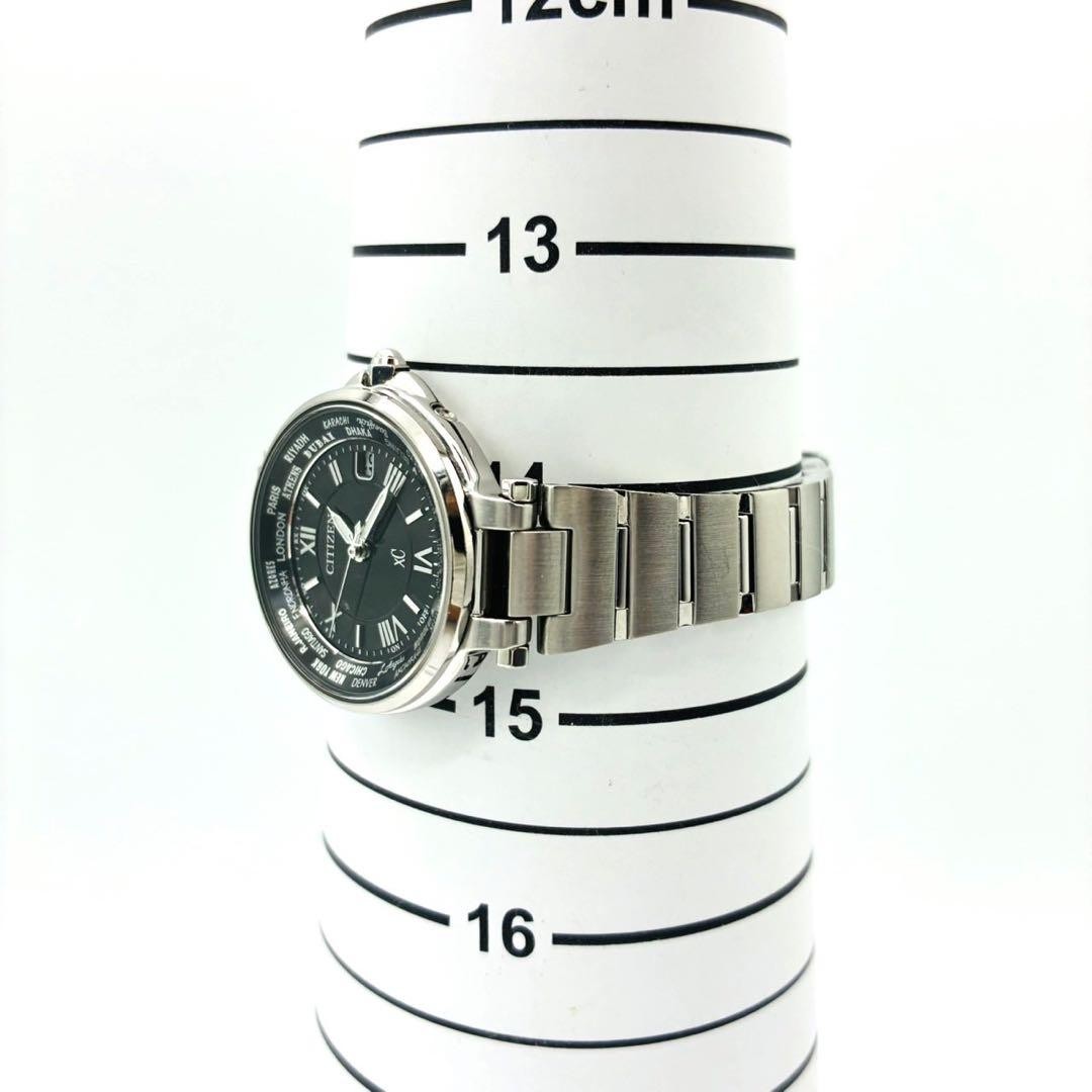 Citizen xC Happy Flight Radio Solar Watch Black Dial World Time