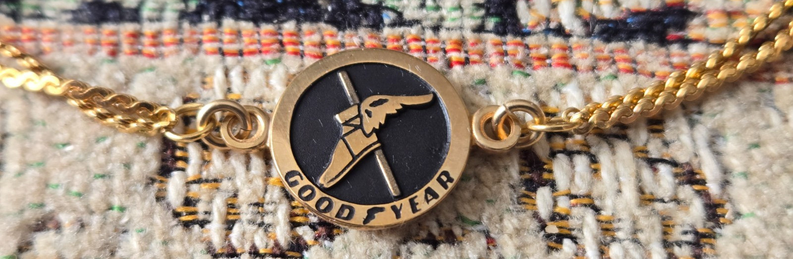 Vintage GOODYEAR 5 Years of Service BRACELET 10k GF