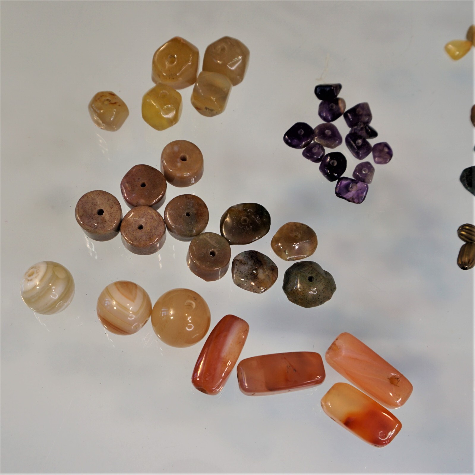 Craft Loose Beads Natural Polished Gemstones Various Shapes Sizes Colors
