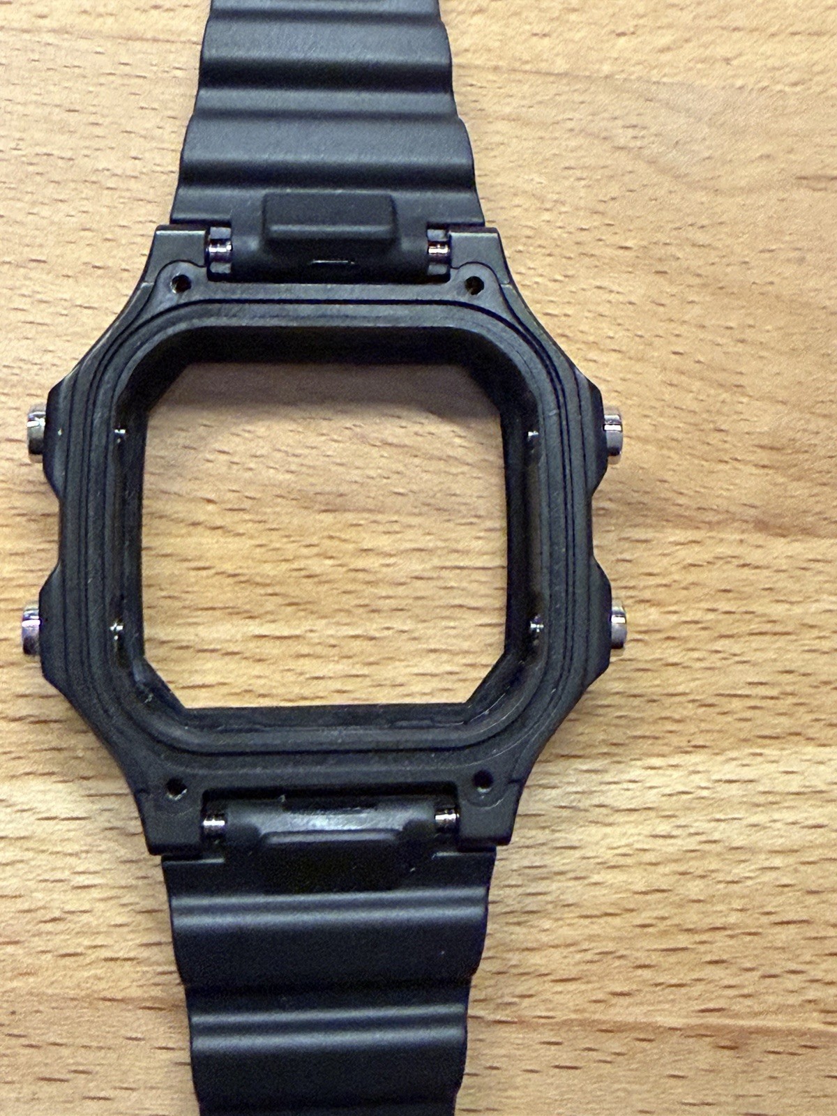Casio AE1200 – SKXMOD “Royale” – Matte Black Stainless Steel – Titanium Caseback