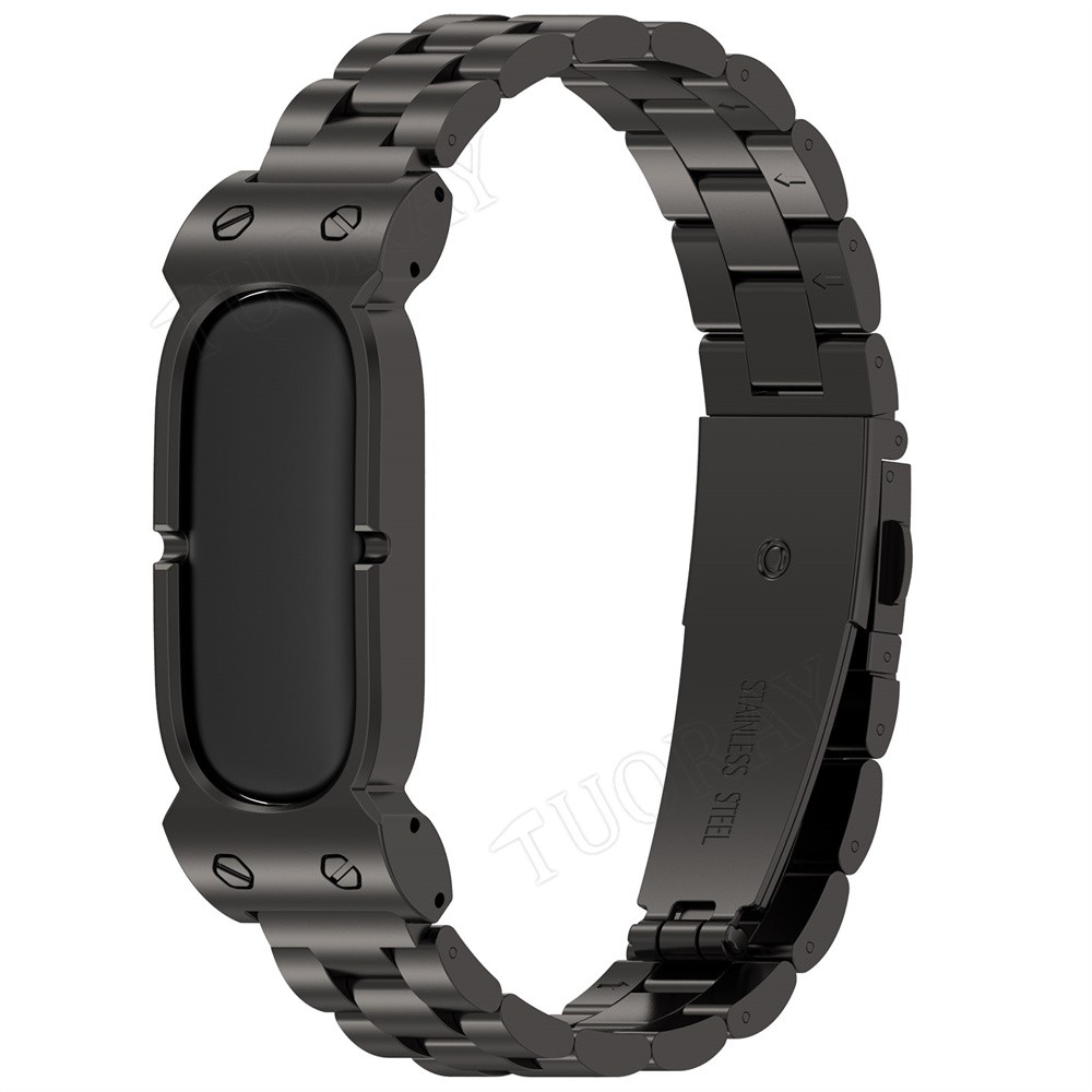 Stainless Steel Metal Adjustable Strap For Google Fitbit Air Replacement Band