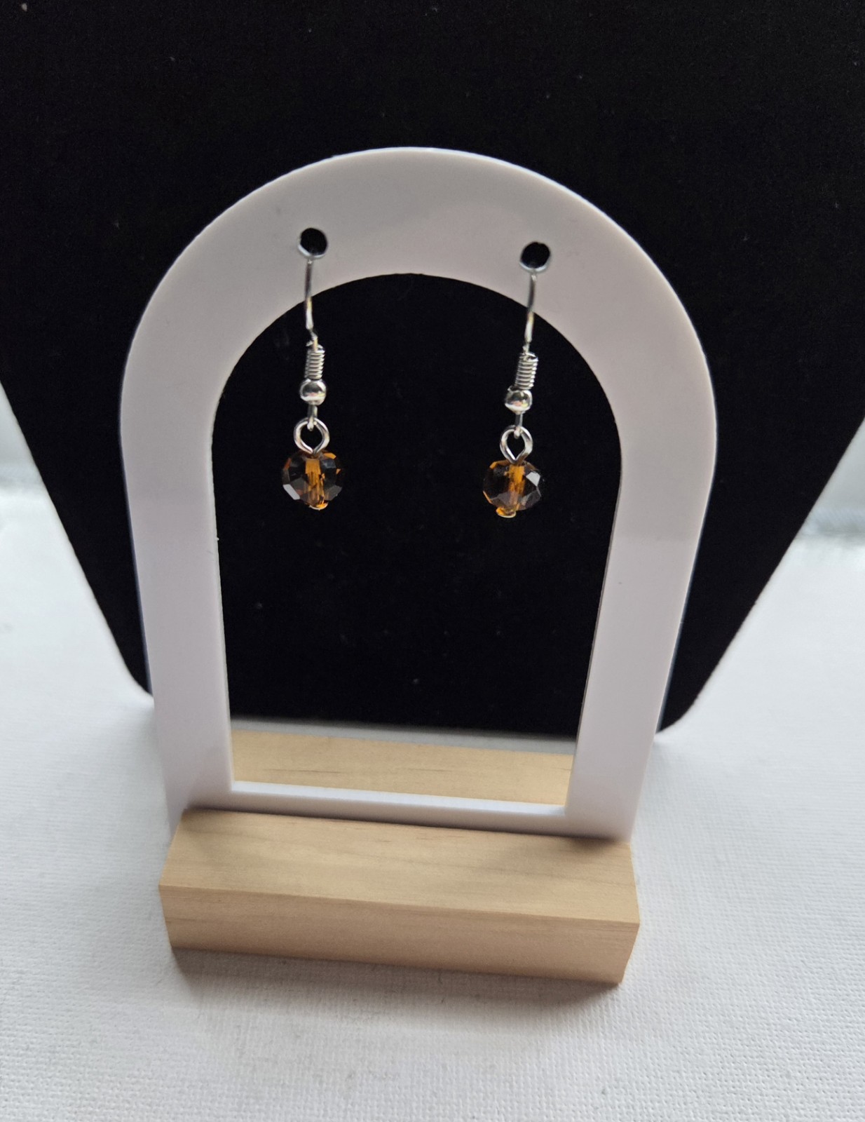 Faux Citrine Earrings