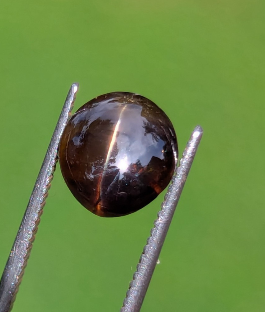Natural Chrysoberyl Cat’s Eye 3.19ct | CSL Certified | Brown | No Treatment