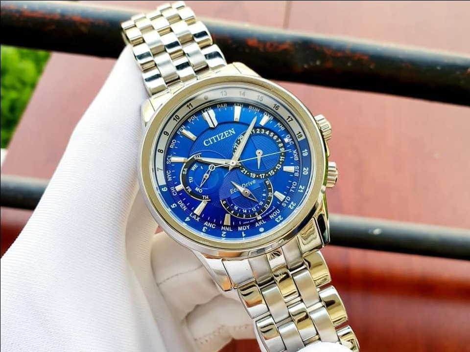 Citizen Eco-Drive Calendrier Stainless Steel Men’s Watch BU2021-51L