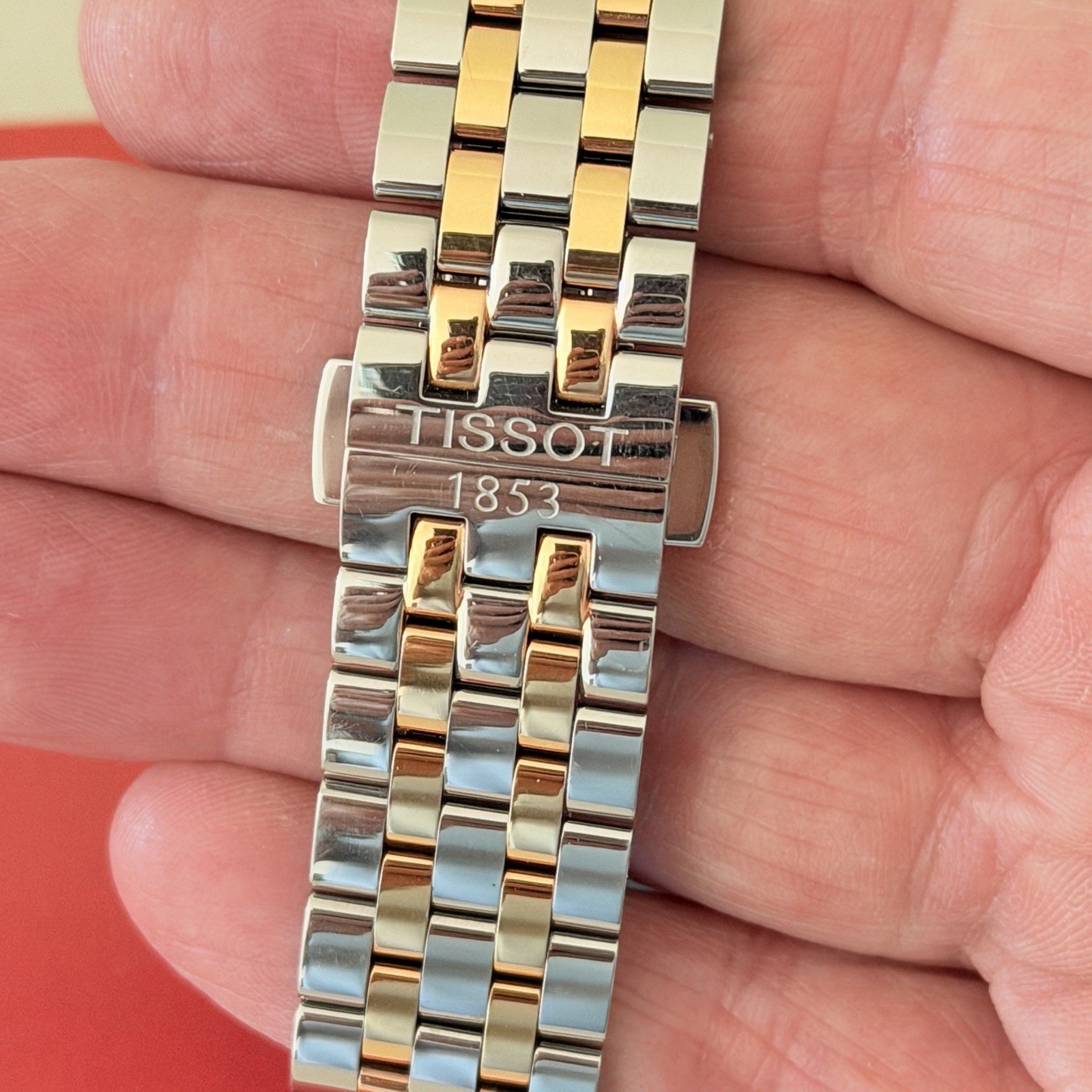 TISSOT Carson Quartz Two-tone Men’s Watch “Pfizer” Edition T122.410.22.033.00