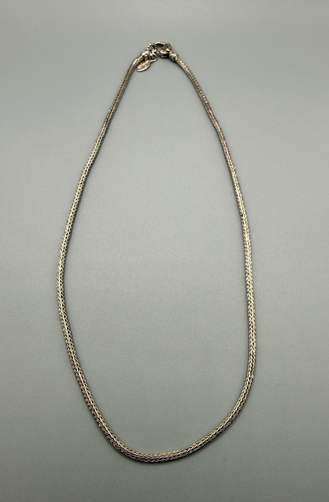 Estate Barbara Bixby 925/18K Necklace 18” 16.6g