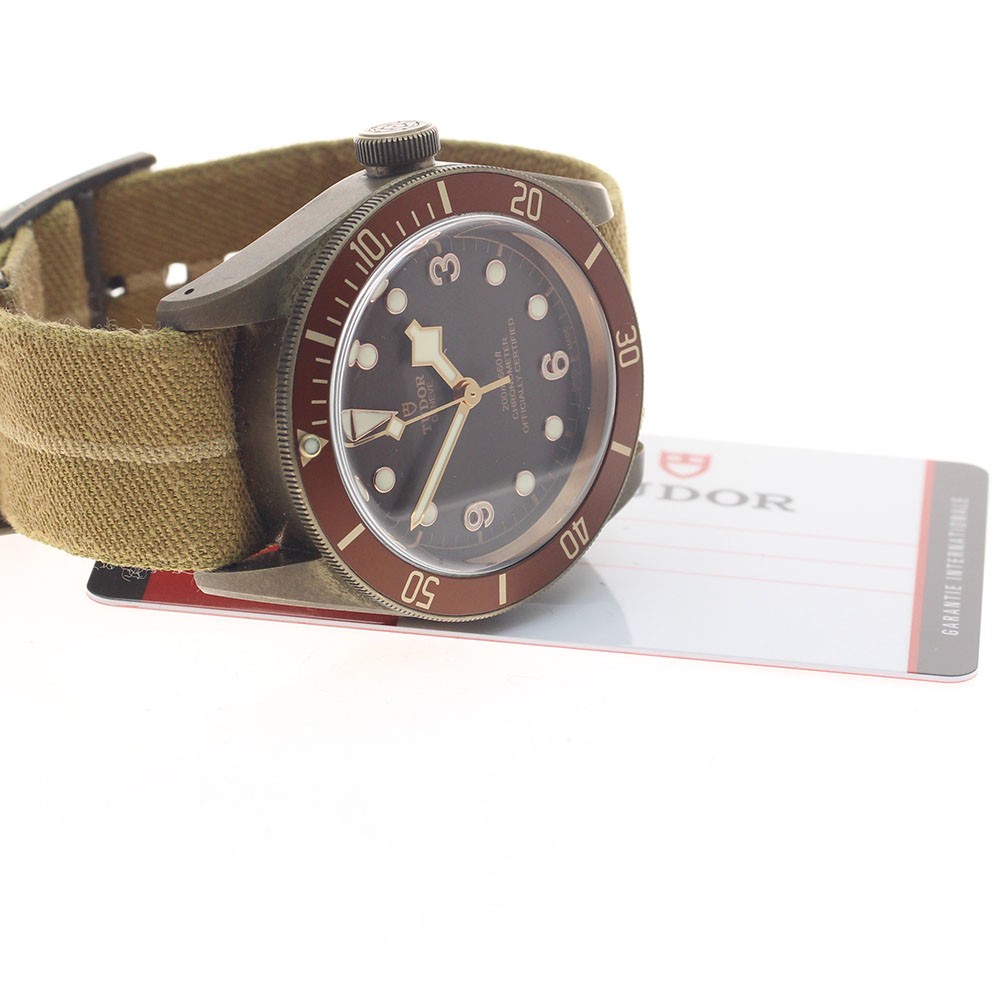 TUDOR Heritage Black Bay Bronze 79250BM Brown Dial Automatic Men’s Watch_952799