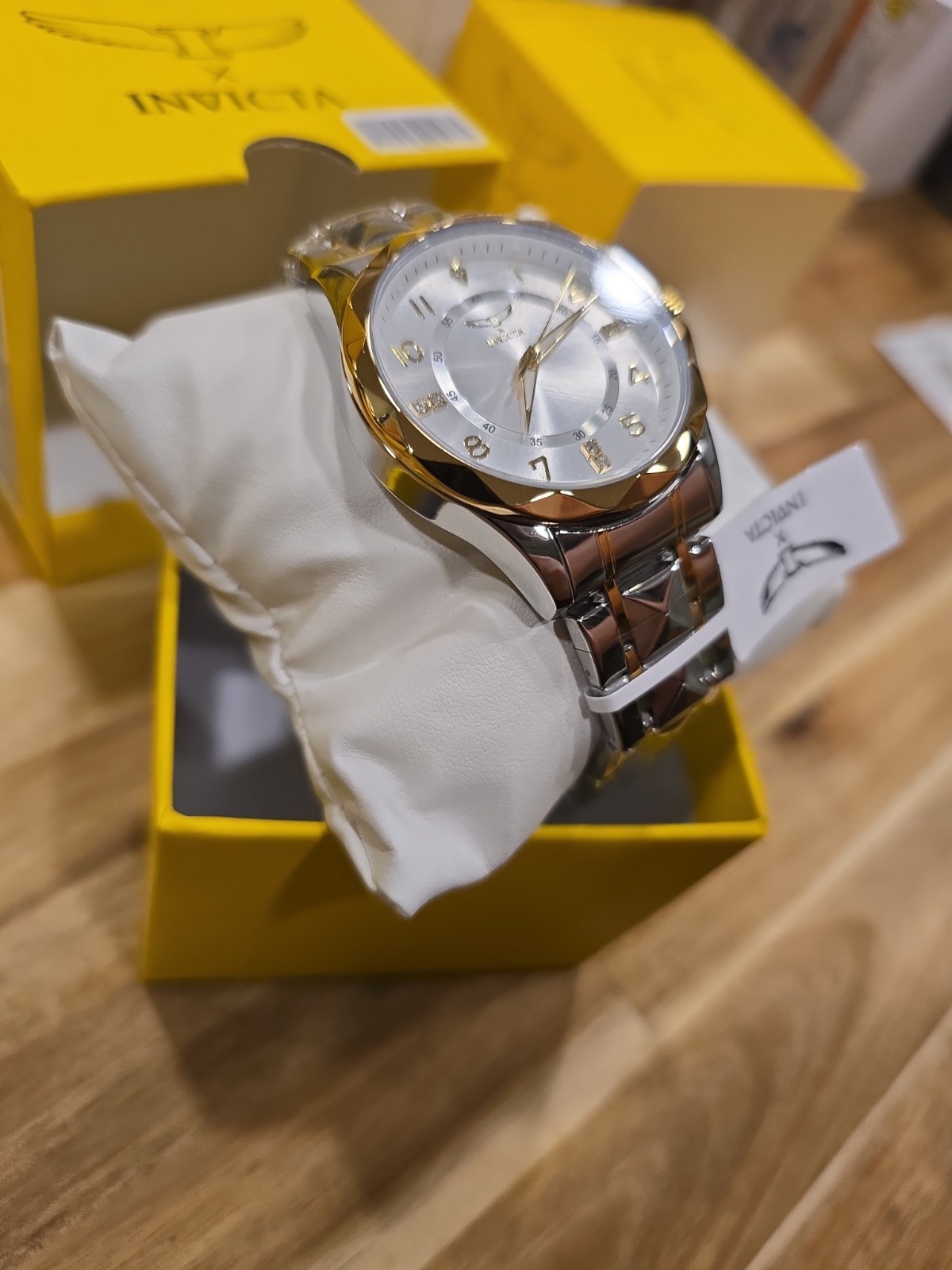 Invicta Specialty I by Invicta Men’s Watch – 41mm Two Tone Silver Dial 69023 New