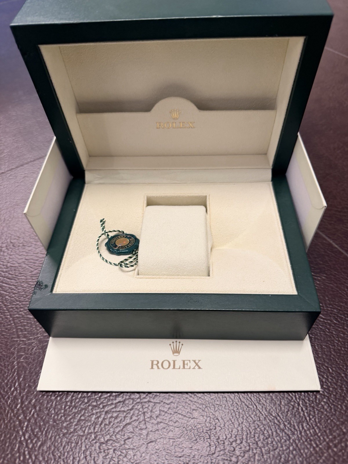 Rolex 31.00.04 Wristwatch Storage Box (Green)