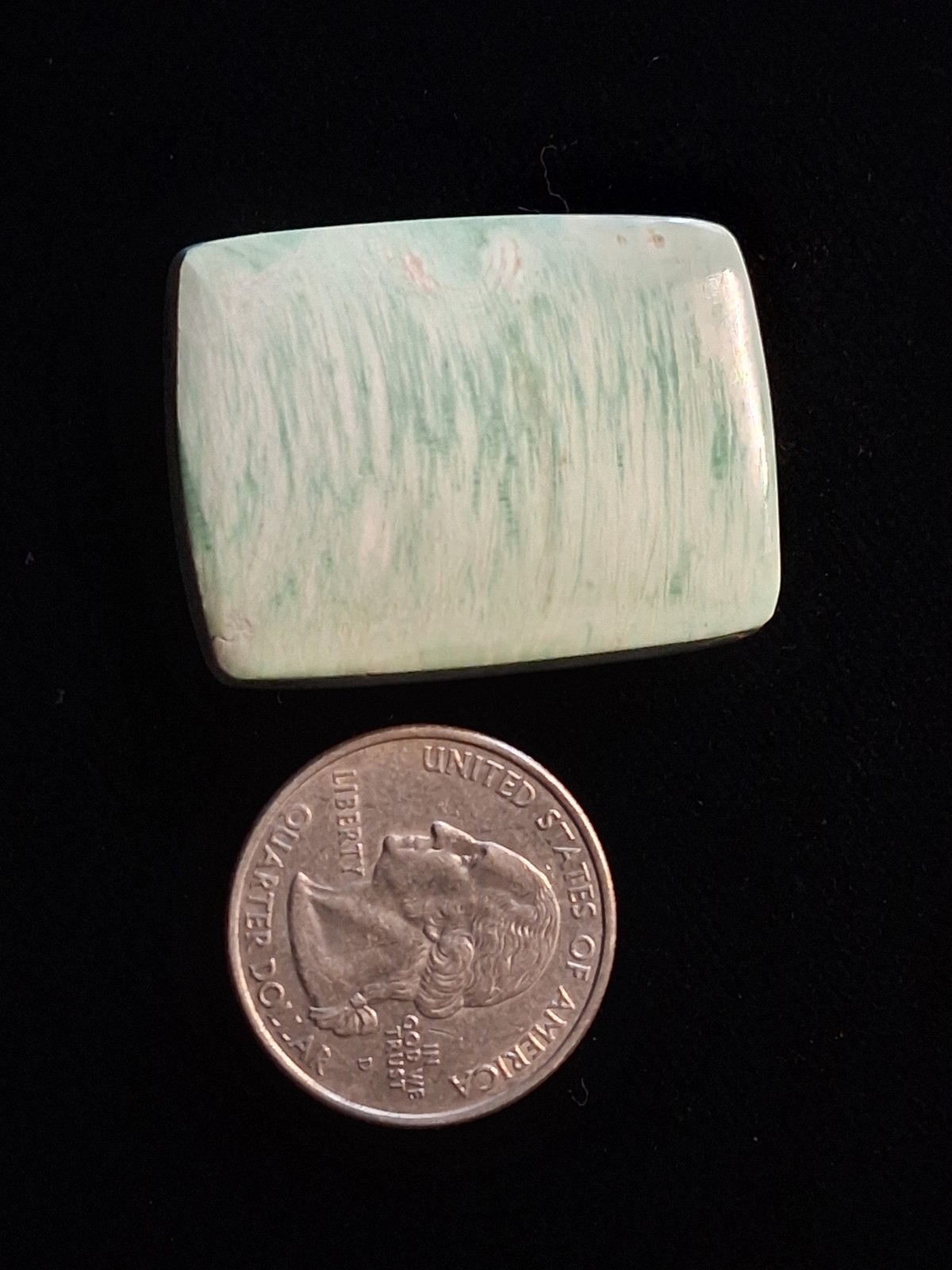 New Ultra Rare Broken Arrow Varisite (Carmel Variation) Cabochon 66 Carats