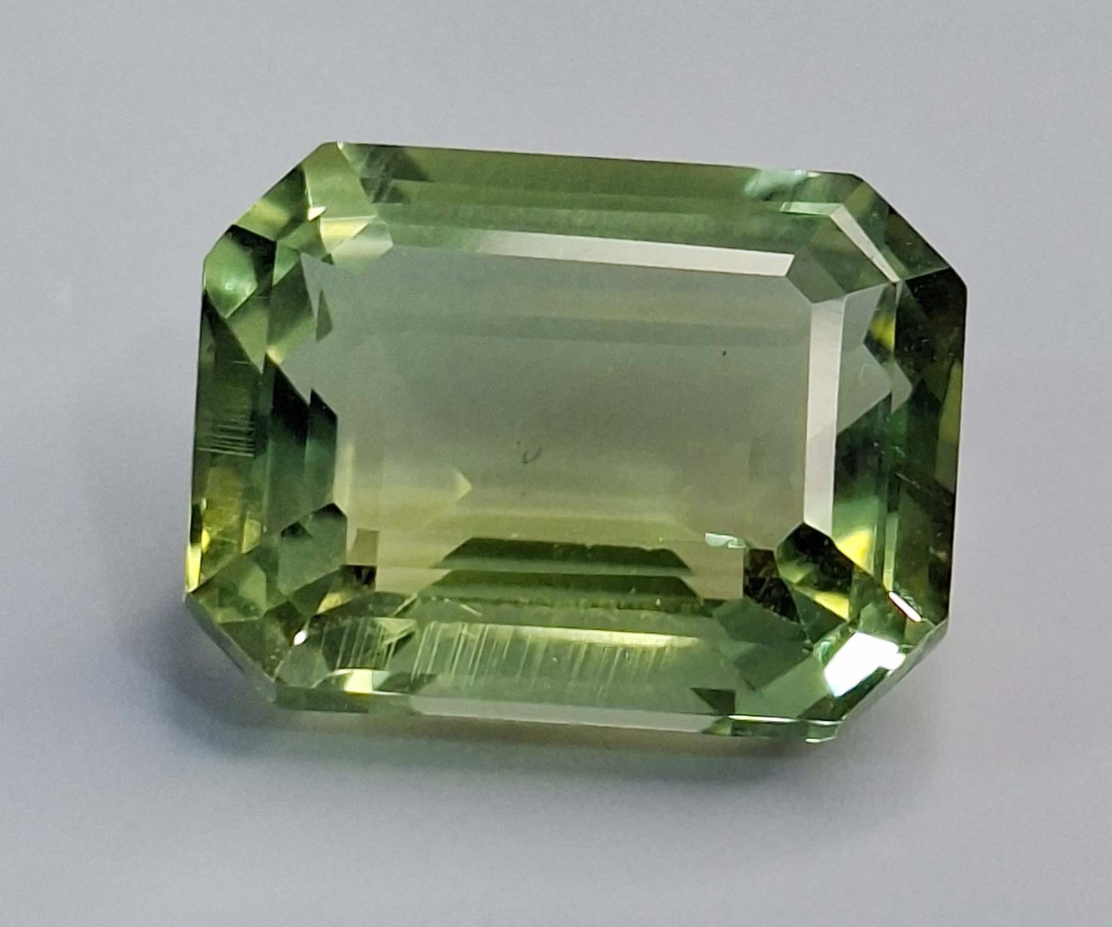 Bi-Colour Tourmaline Natural Emerald Cut 10-12 Ct Certified Loose Gemstone SP299